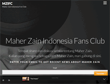 Tablet Screenshot of mzifc.com